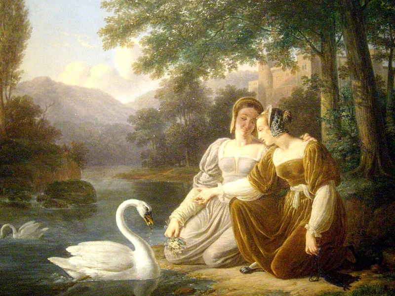 1776-Pierre Révoil - Due castellane